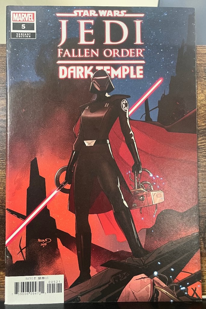 Star Wars: Jedi Fallen Order–Dark Temple #5 Paul Renaud 1:10, Eén comic, Amerika, Ophalen of Verzenden, Zo goed als nieuw