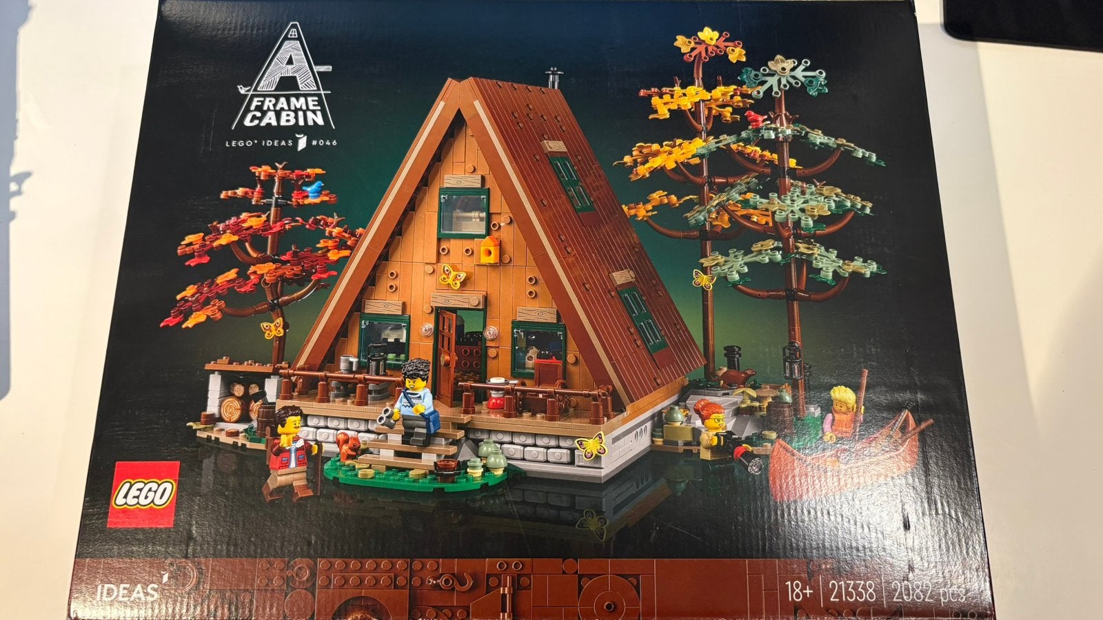 Lego Ideas 21338 A frame cabin NiEUW, Ophalen of Verzenden, Nieuw