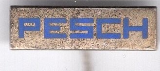 Pesch zilverkleurig speldje ( F_104), Verzenden, Zo goed als nieuw, Transport, Speldje of Pin