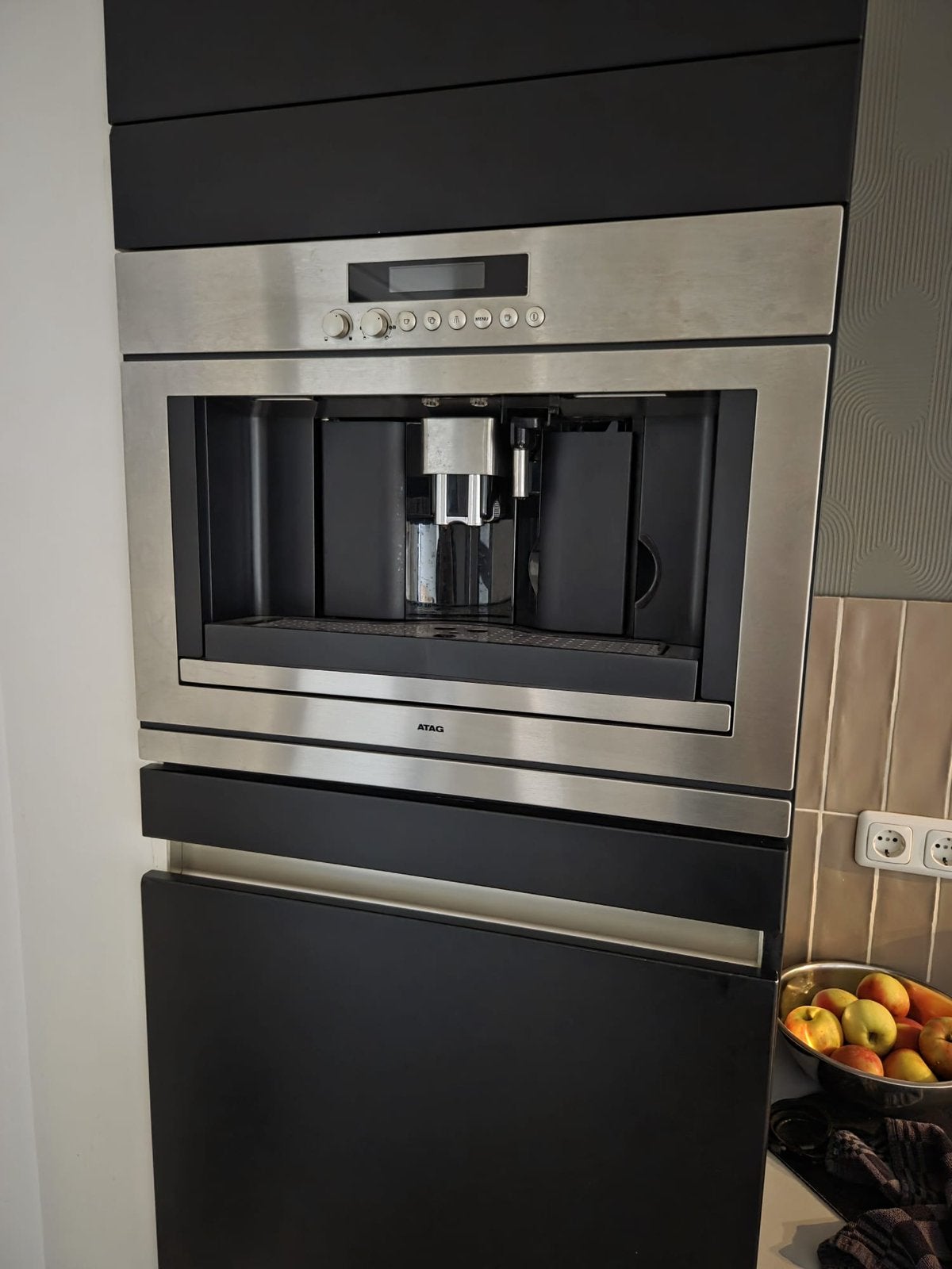 Koffiemachine inbouw Atag, Ophalen, Gebruikt, Overige merken, Koffiebonen
