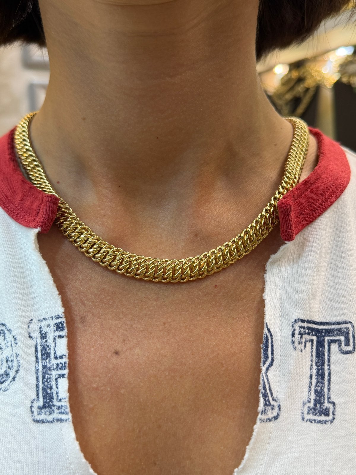 18KT Goud - 60 gr - Collier - Armband - Oorbellen, Ophalen, Nieuw, Goud