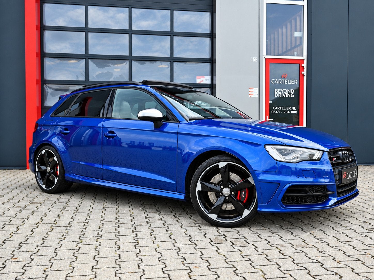 Audi S3 2.0 TFSI S3 Quattro Sepang Blue | RS Seats | Pano |, Gebruikt, 4 cilinders, Blauw, Vierwielaandrijving