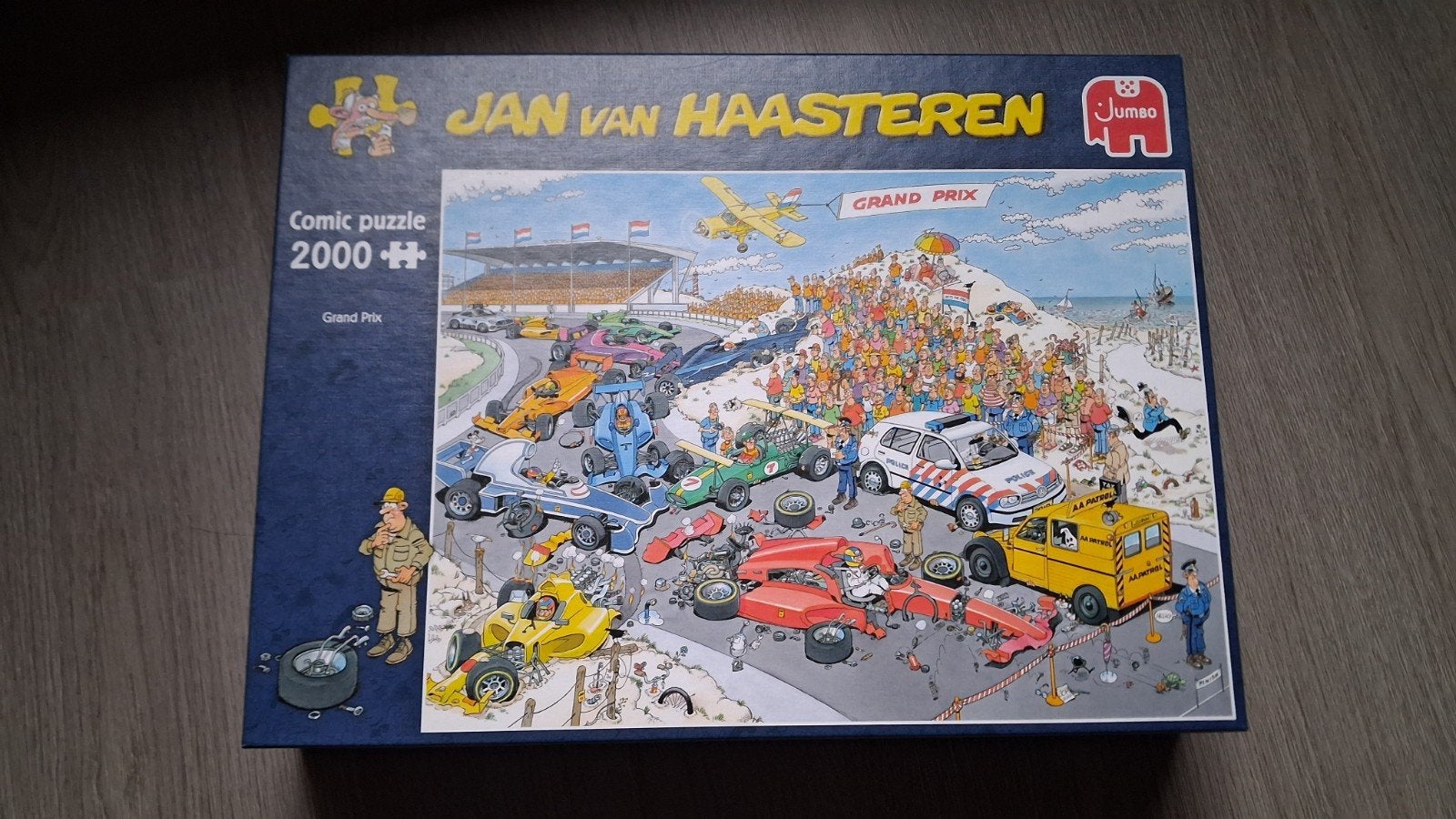 Jan van Haasteren Grand Prix 2000 stukjes - Gebruikt, Ophalen, Meer dan 50 stukjes, Gebruikt