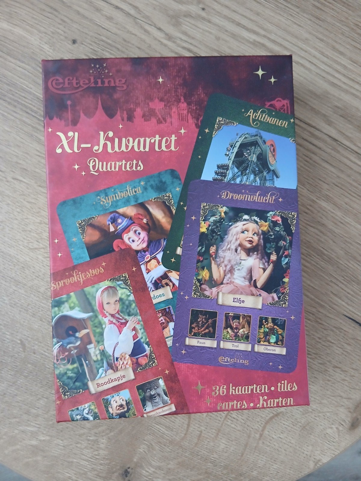 Efteling XL-Kwartet - Zo goed als nieuw, Een of twee spelers, Ophalen of Verzenden, Zo goed als nieuw, Efteling