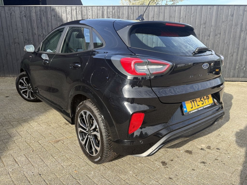 Ford Puma 1.0 EcoBoost Hybrid ST-Line (bj 2023), Auto's, Ford, Voorwielaandrijving, 12 maanden, Zwart, Bedrijf