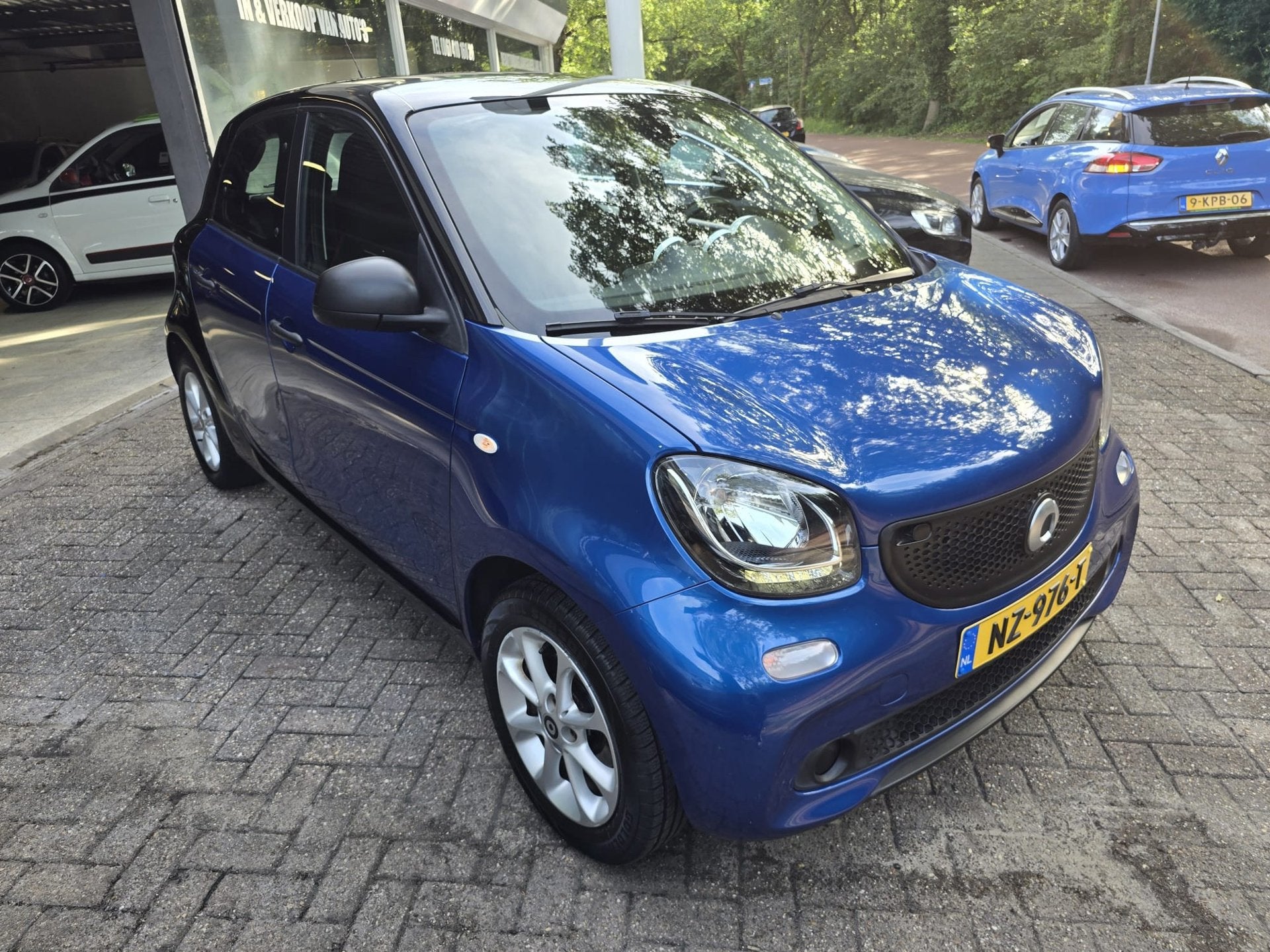 Smart Forfour 1.0 Passion | 2E EIGENAAR |3/6 OF 12MND GARANT, Gebruikt, Origineel Nederlands, Handgeschakeld, Grijs