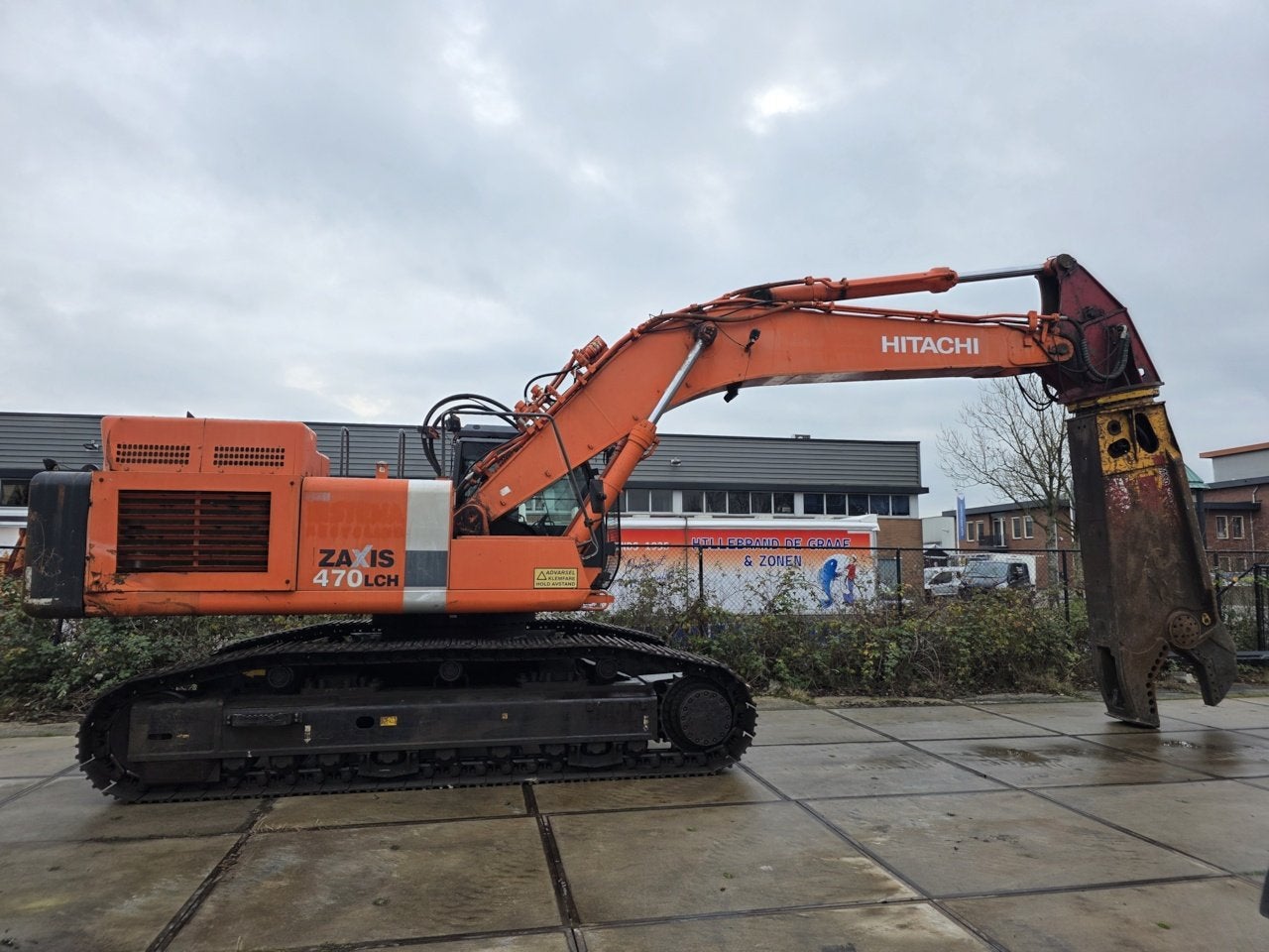 hitachi zx470lch-3 labounty msd3000r, Kraan