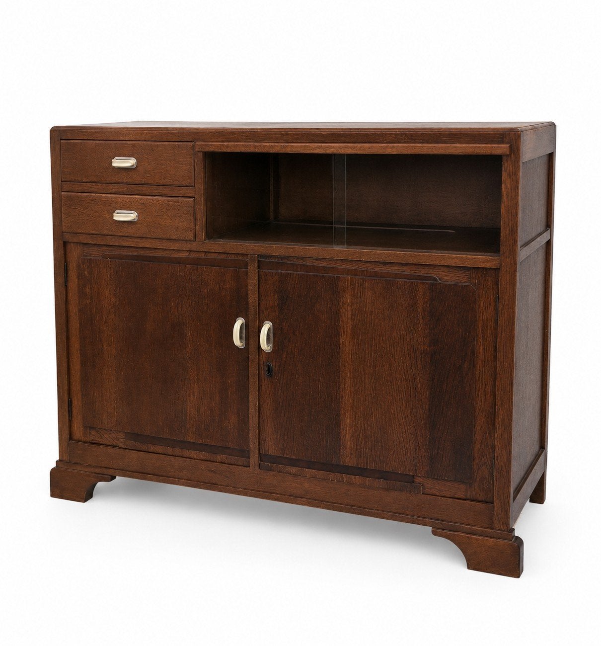 art deco dressoir sideboard kastje vitrine, Ophalen, Gebruikt, 25 tot 50 cm, 100 tot 150 cm