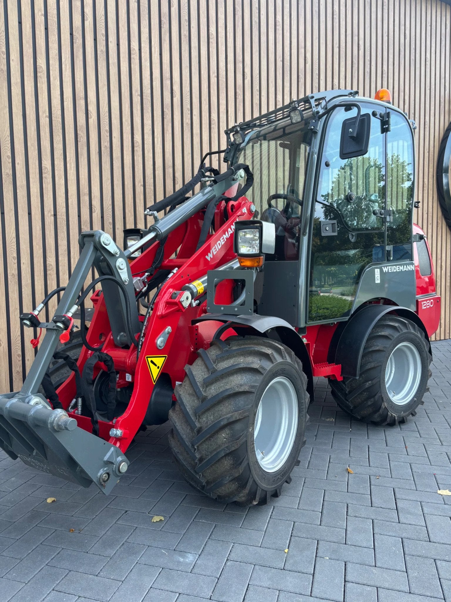 Weidemann 1280 RL24 22uur NIEUW! (bj 2026), Zakelijke goederen, Wiellader of Shovel