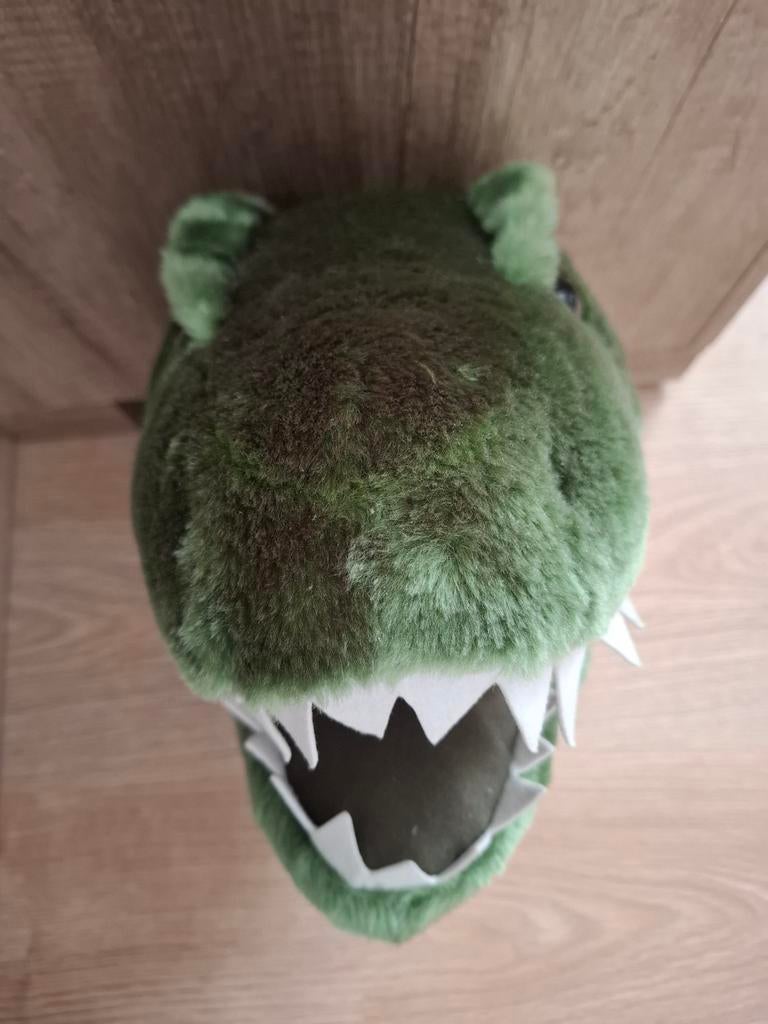 Wild & Soft T-Rex Dierenkop (muurdecoratie kinderkamer), Ophalen, Zo goed als nieuw