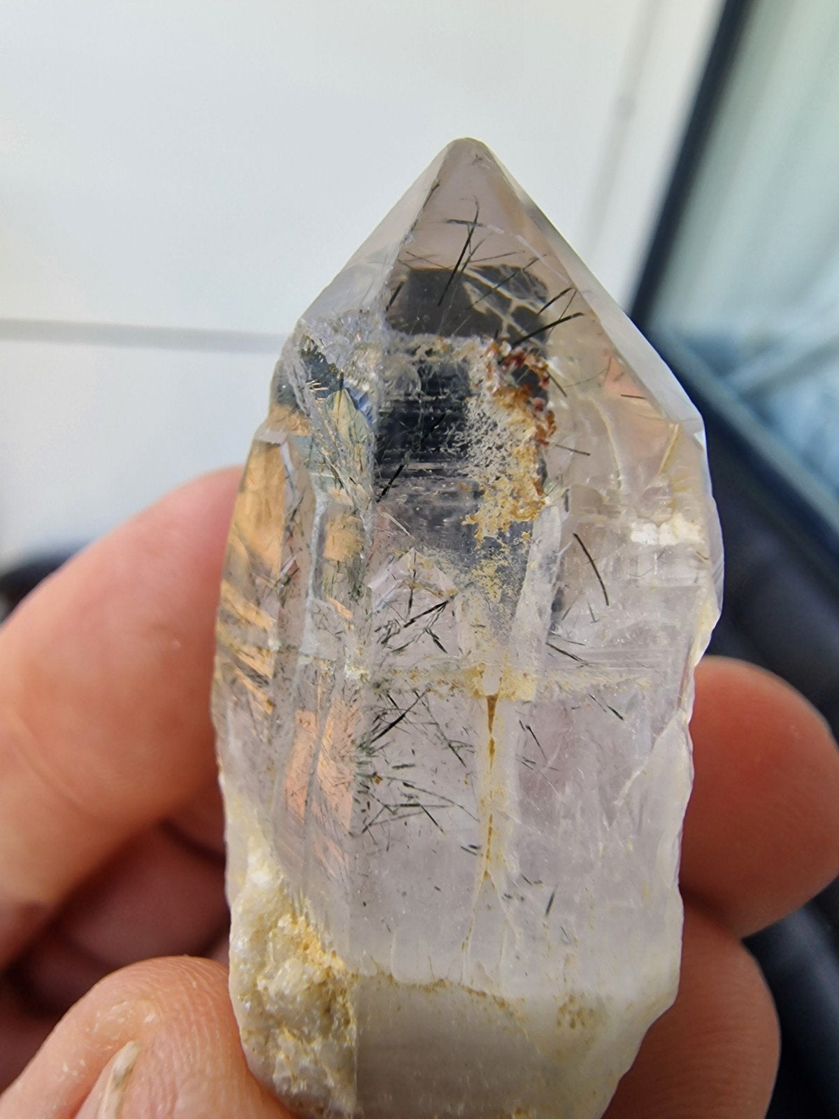 Natuurlijke Toermalijn Kwarts Kristallen - N392, Verzamelen, Ophalen of Verzenden