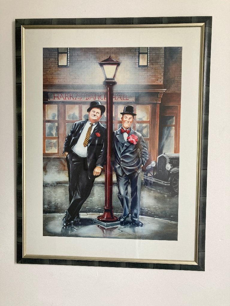 Laurel & Hardy beeldjes en wanddecoratie, Ophalen, Gebruikt, Fantasy