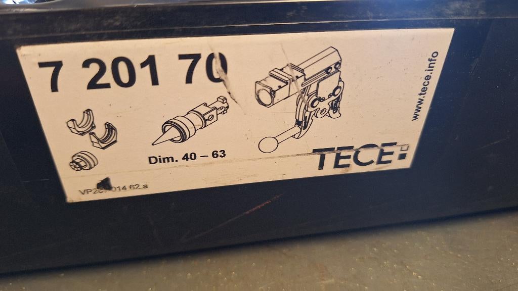 TeCe PMA Dim 40-63mm Art: 720170 Optomptang en Schuifhulskop, Auto diversen, Autogereedschap, ., Ophalen of Verzenden, Zo goed als nieuw