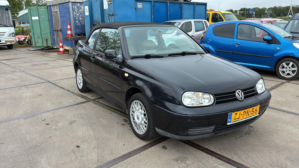 Volkswagen Golf, Cabriolet, Blauw, Bedrijf, Handgeschakeld