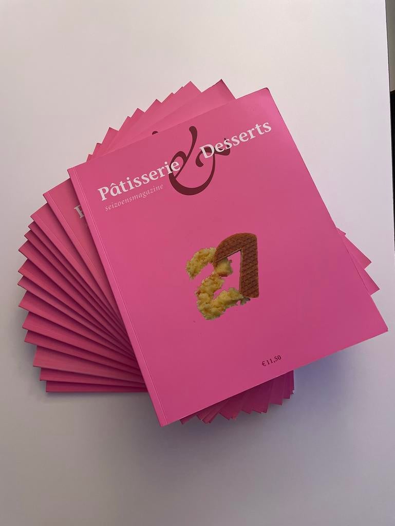 Pâtisserie & Desserts seizoensmagazine, 14 stuks, Boeken, Ophalen, Zo goed als nieuw, Overige typen