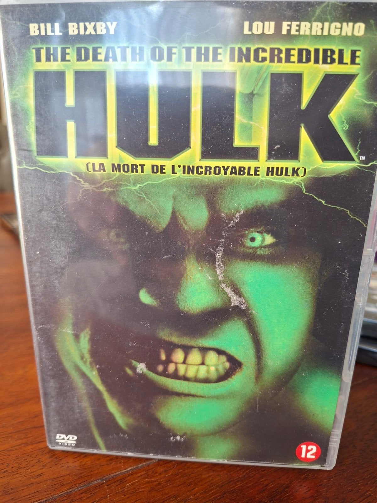 the Hulk - the death of the incredible Hulk, Cd's en Dvd's, Vanaf 16 jaar, Ophalen of Verzenden, Zo goed als nieuw, Horror