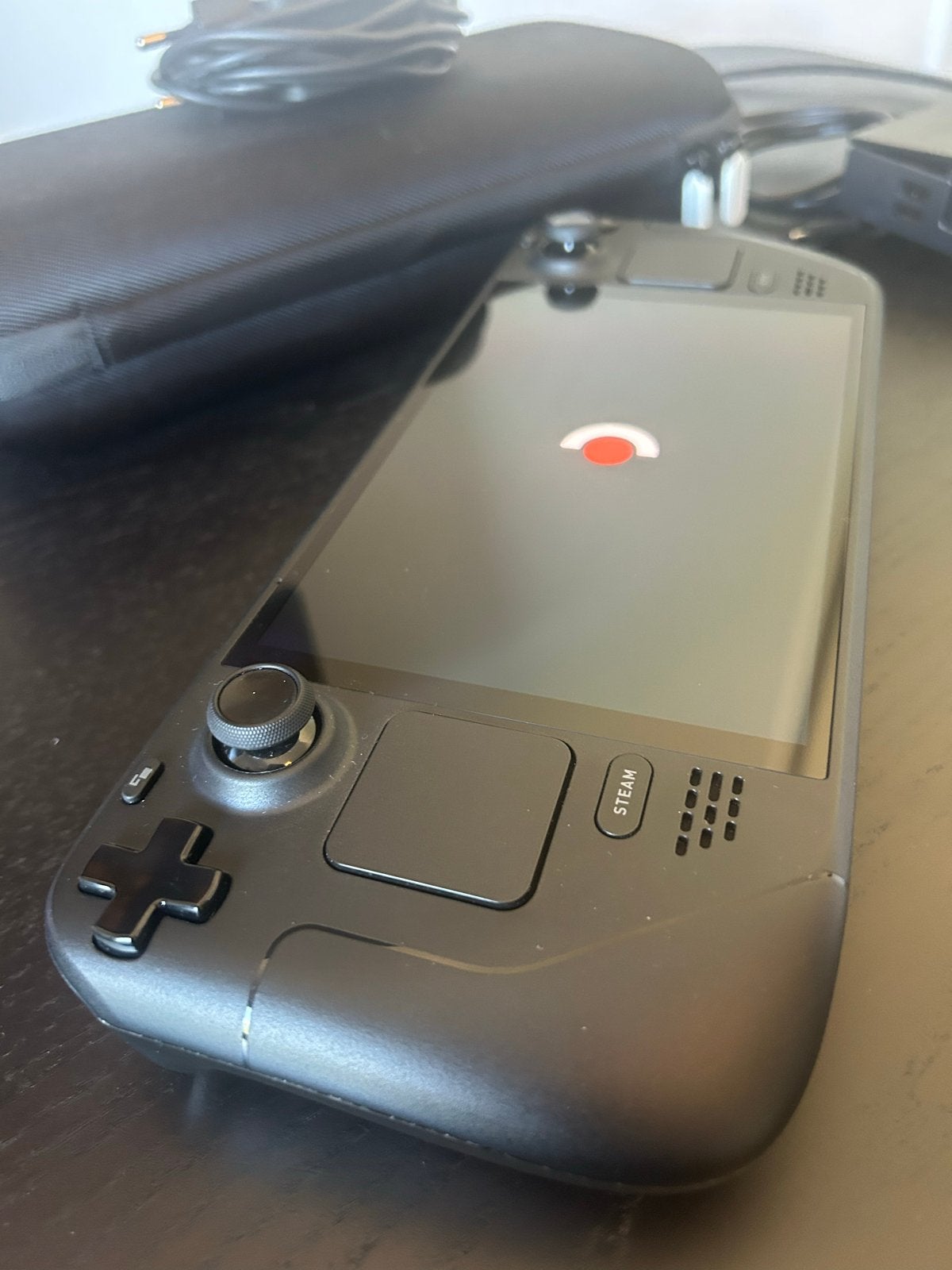 Valve Steam Deck 512 GB met Docking Station en Hoes, Ophalen of Verzenden, Valve, Zo goed als nieuw