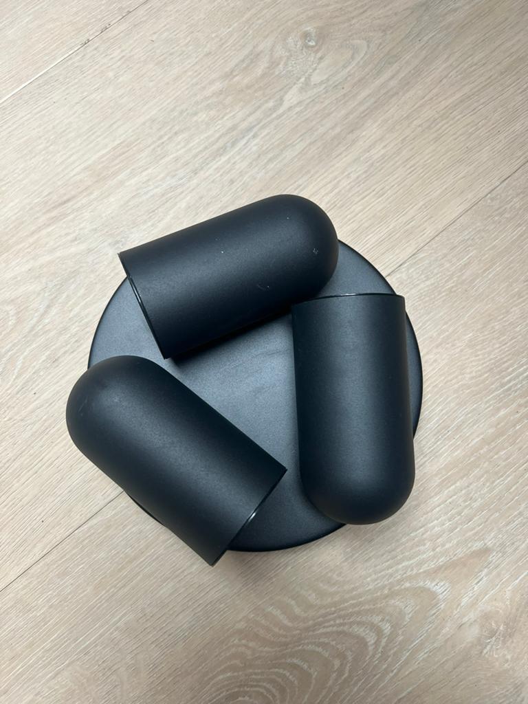 Philips pongee 3 spot zwart, Ophalen, Gebruikt, Metaal