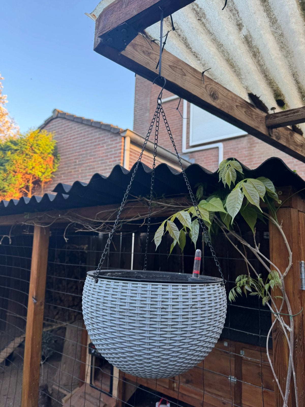 2 hangpotten tuin, Ophalen, Kunststof, Minder dan 30 cm, Rond