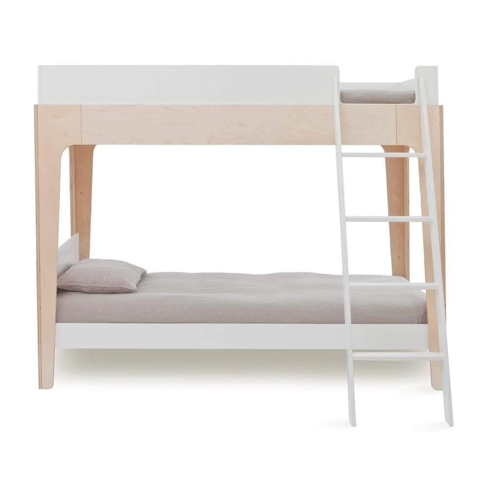 Stapelbed Oeuf NYC, Ophalen, 85 tot 100 cm, Lattenbodem, Zo goed als nieuw