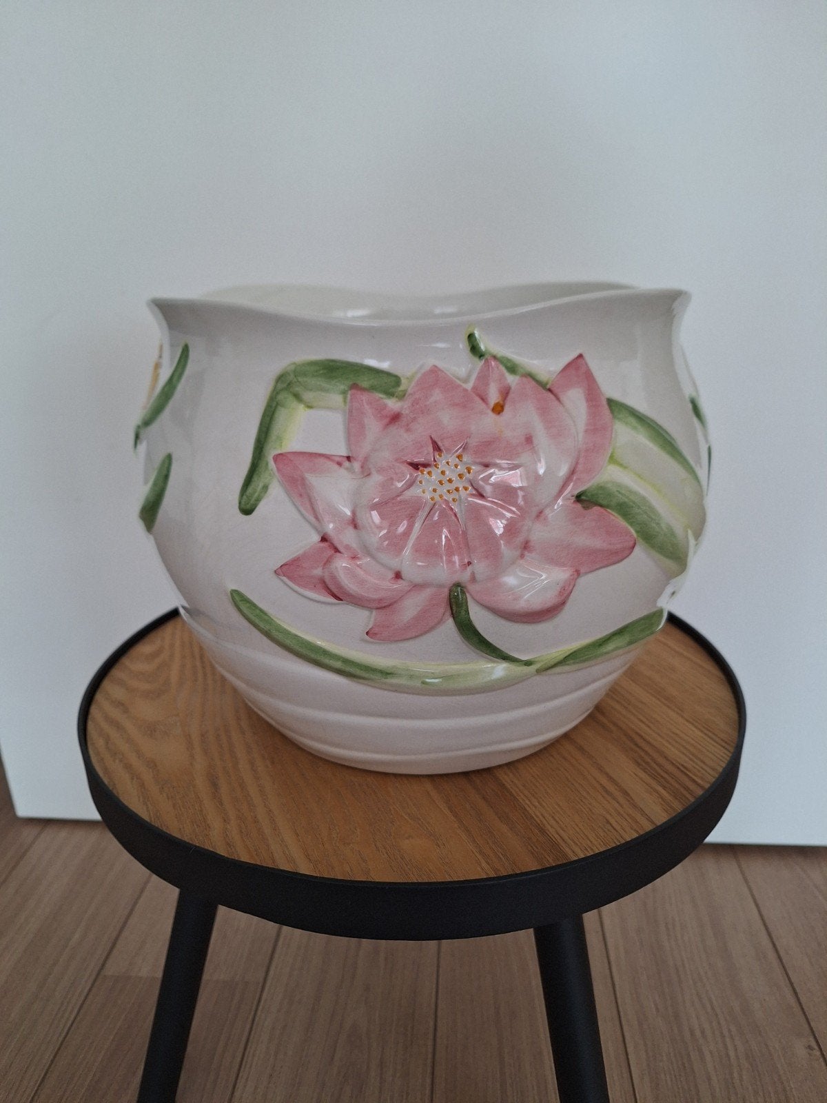 Grote Jugendstil bloempot, Ophalen of Verzenden