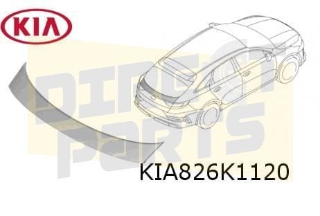 Kia ProCeed achterklep paneel onder (2/19-10/21) Origineel!, Kia, -, Nieuw, Ophalen of Verzenden