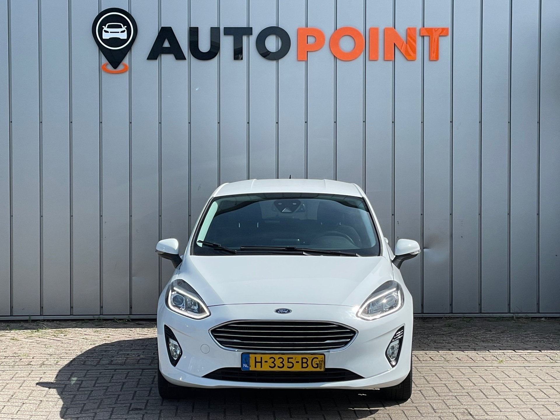 Ford Fiesta 1.0 EcoBoost Titanium AUTOMAAT LED ORG NL, Auto's, Stof, Gebruikt, Origineel Nederlands, Bedrijf