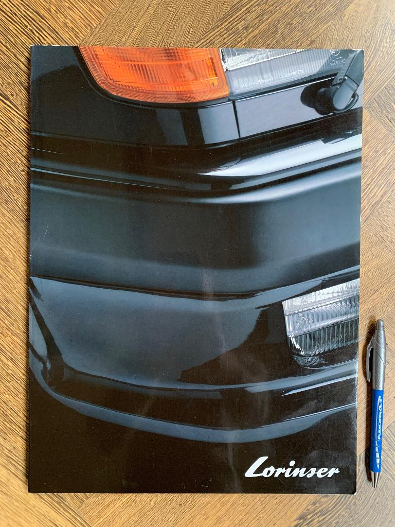 Zeer grote dikke catalogus Mercedes-Benz Lorinser 1988 izgs!, Zo goed als nieuw, Mercedes-Benz, Mercedes, Ophalen of Verzenden