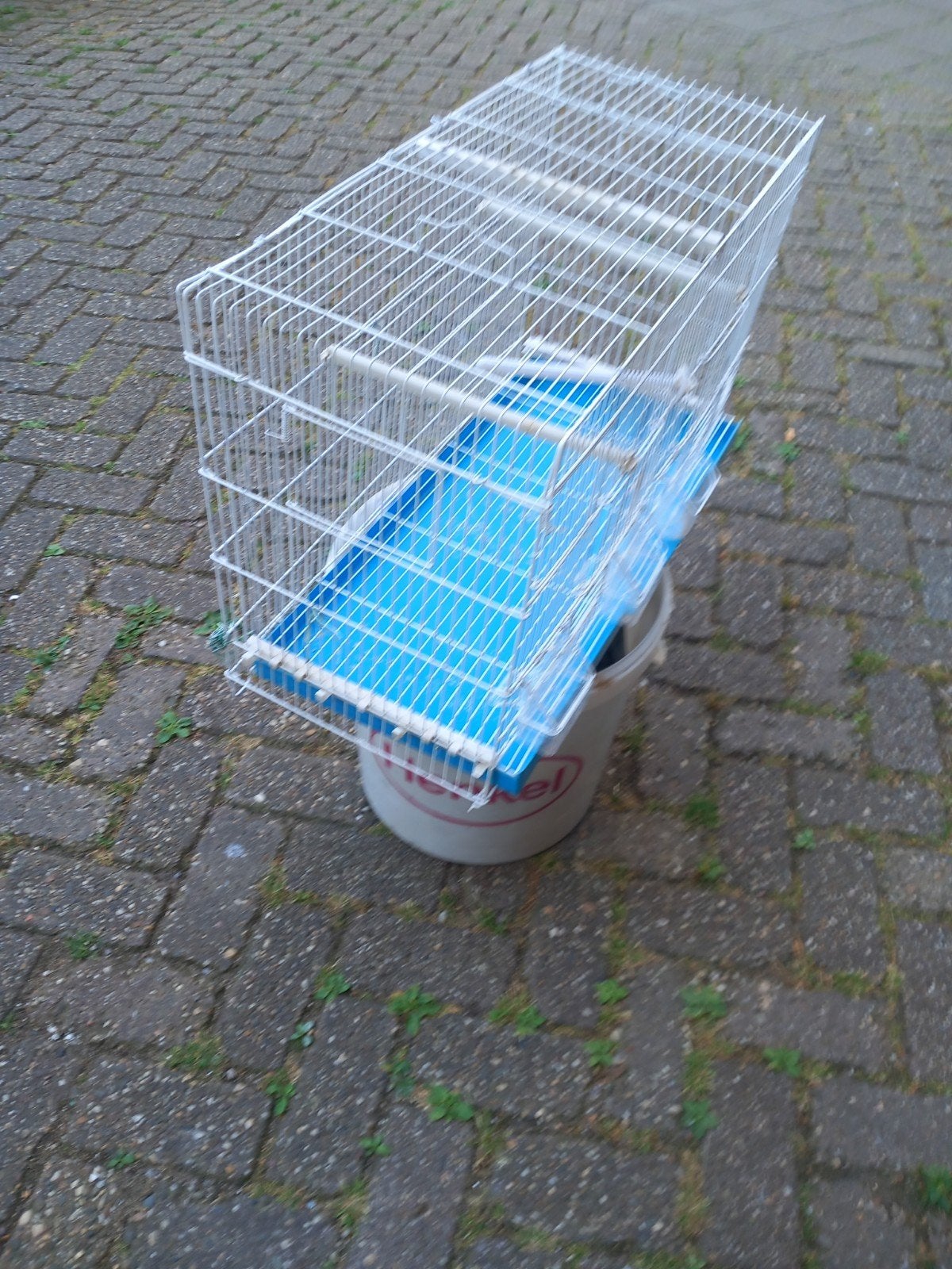vogelkooi draadkooi, Dieren en Toebehoren, Ophalen, Metaal, Vogelkooi