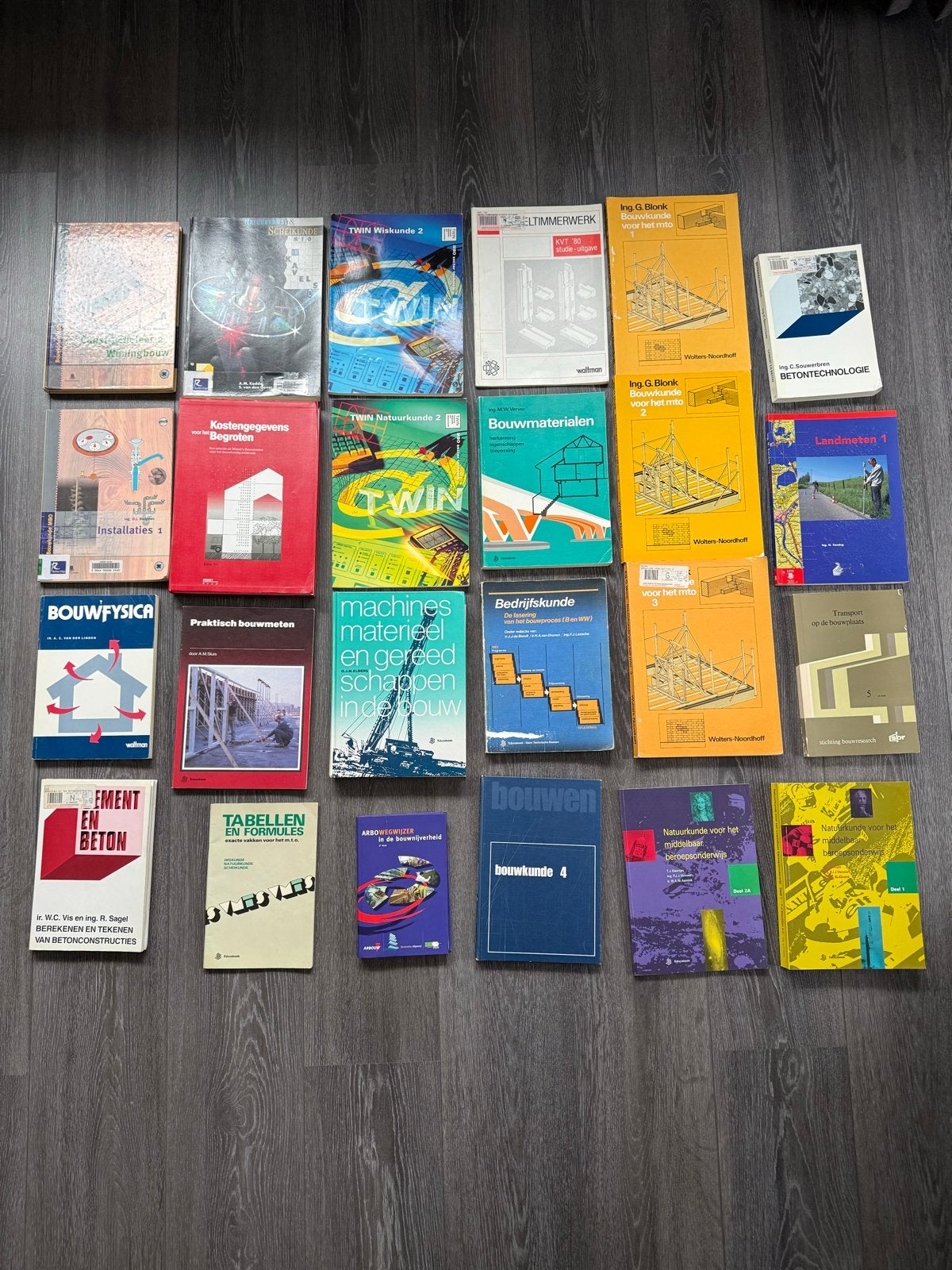 Diverse MBO/HBO Bouwkunde & Techniek Boeken, Boeken, Ophalen of Verzenden, Beta, Gelezen, MBO