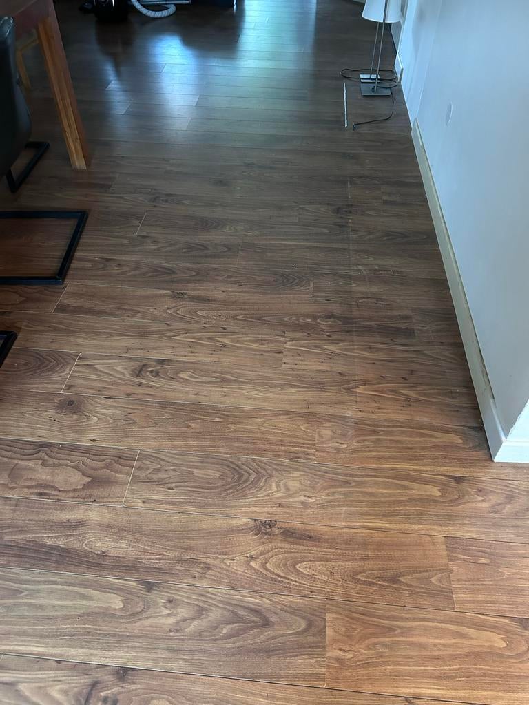 Gratis af te halen: Gebruikt laminaat, houtlook, Ophalen, Gebruikt, 50 tot 150 cm, 10 m² of meer
