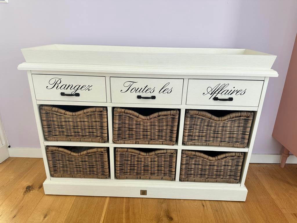 Riviera Maison Rangez dressoir, Huis en Inrichting, Kasten | Dressoirs, Ophalen, Gebruikt, 25 tot 50 cm