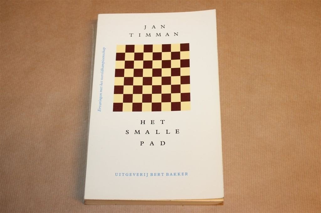 Het Smalle Pad — Jan Timman, Weg naar het WK Schaken 1988, Ophalen of Verzenden, Gelezen, Overige onderwerpen