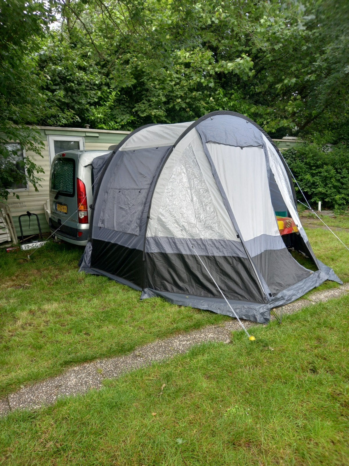 Obelink Trinity Grey bustent/voortent voor auto, Ophalen, Zo goed als nieuw, Tot en met 2