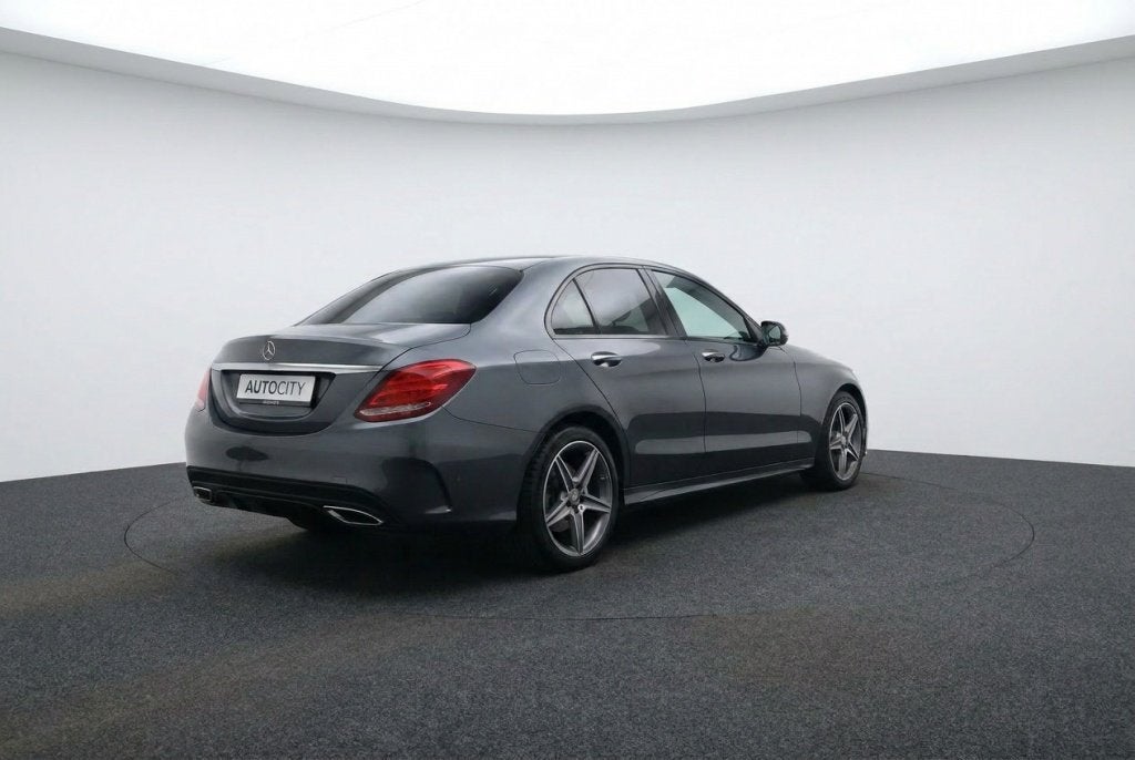 Mercedes-Benz C-Klasse Limousine C 180 CGI AMG Line l Pano l, Auto's, Mercedes-Benz, Achterwielaandrijving, Gebruikt, Euro 6, 4 cilinders
