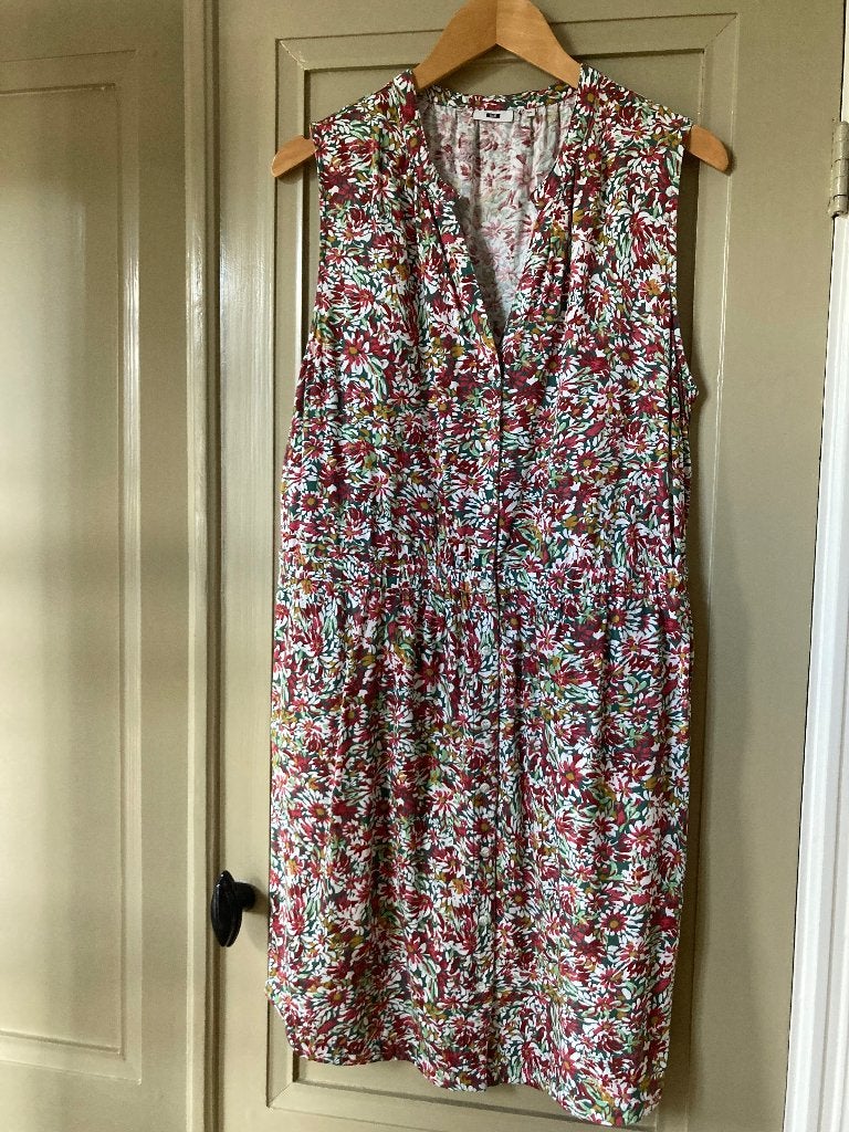 Zomerjurk, bloemenprint, Meerkleurig, WE, Maat 46/48 (XL) of groter, Ophalen of Verzenden
