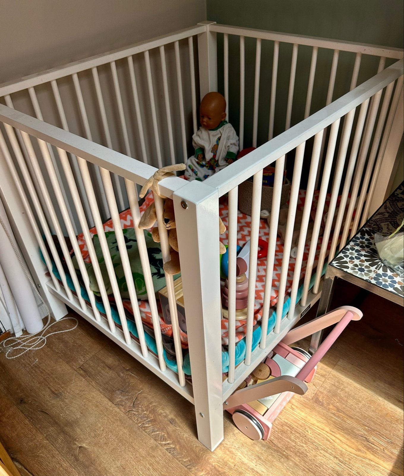 Bopita Box - Wit, Kinderen en Baby's, Ophalen, 85 tot 100 cm, Gebruikt, Minder dan 140 cm