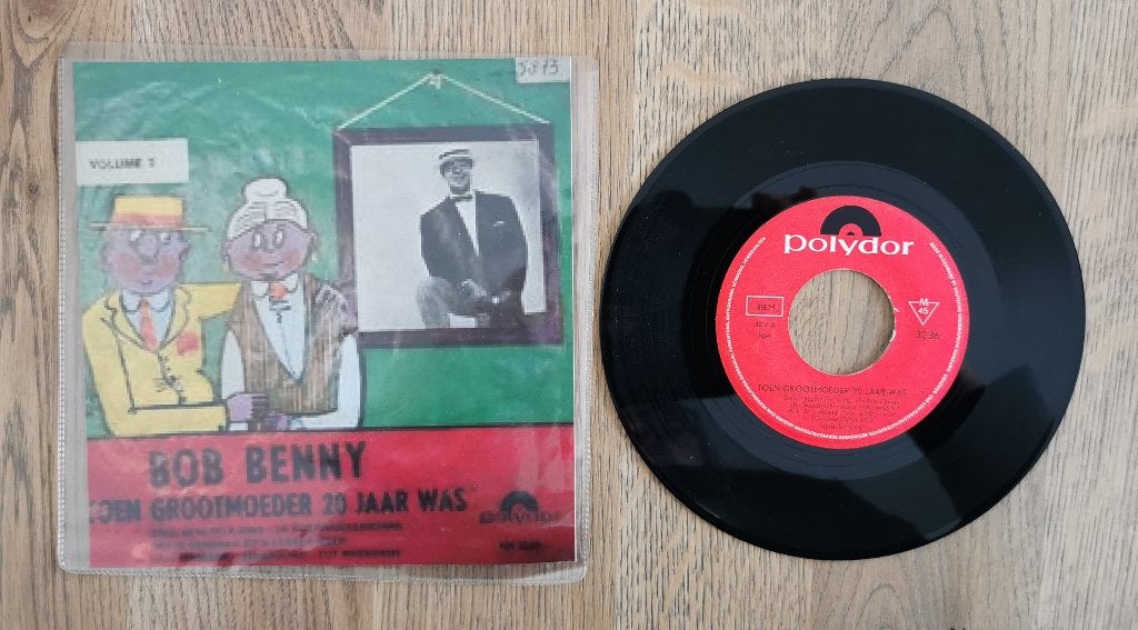Single Bob Benny - Toen grootmoeder 20 jaar was (volume 2), Cd's en Dvd's, Ophalen of Verzenden, Gebruikt, Overige formaten, Levenslied of Smartlap