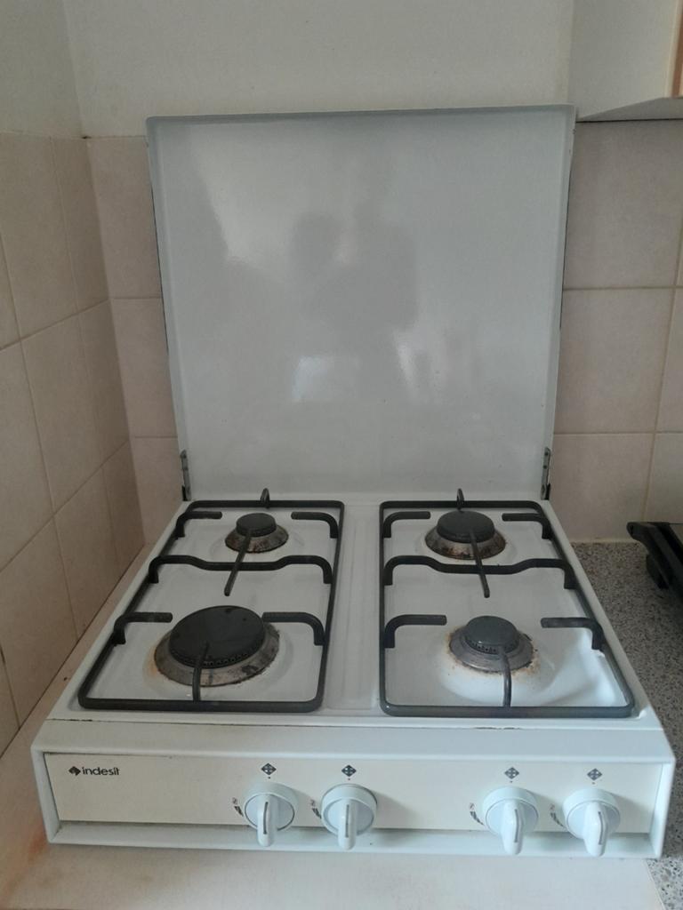 Gasfornuis 4pits, ophalen 23 mei 10 uur, Witgoed en Apparatuur, Fornuizen, Ophalen, Gebruikt, 4 kookzones, Gas