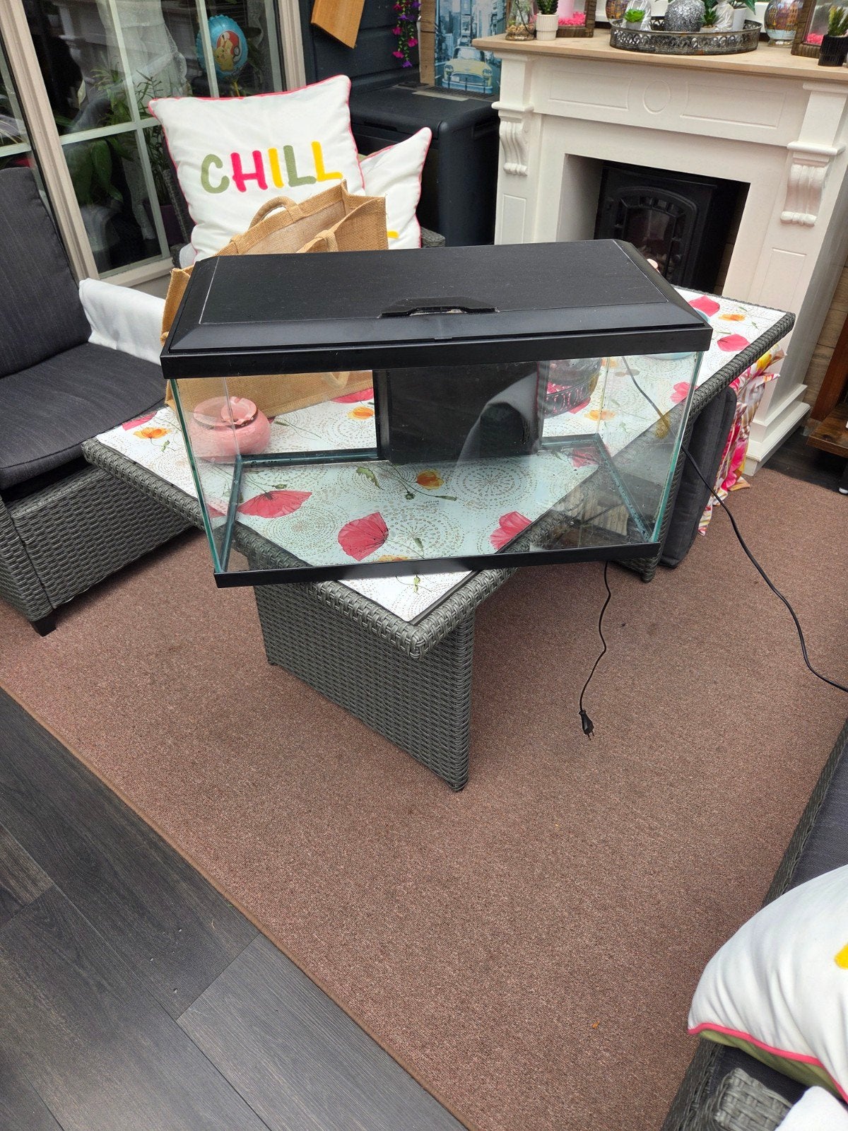 aquarium, Ophalen, Zo goed als nieuw, Hok, Minder dan 60 cm