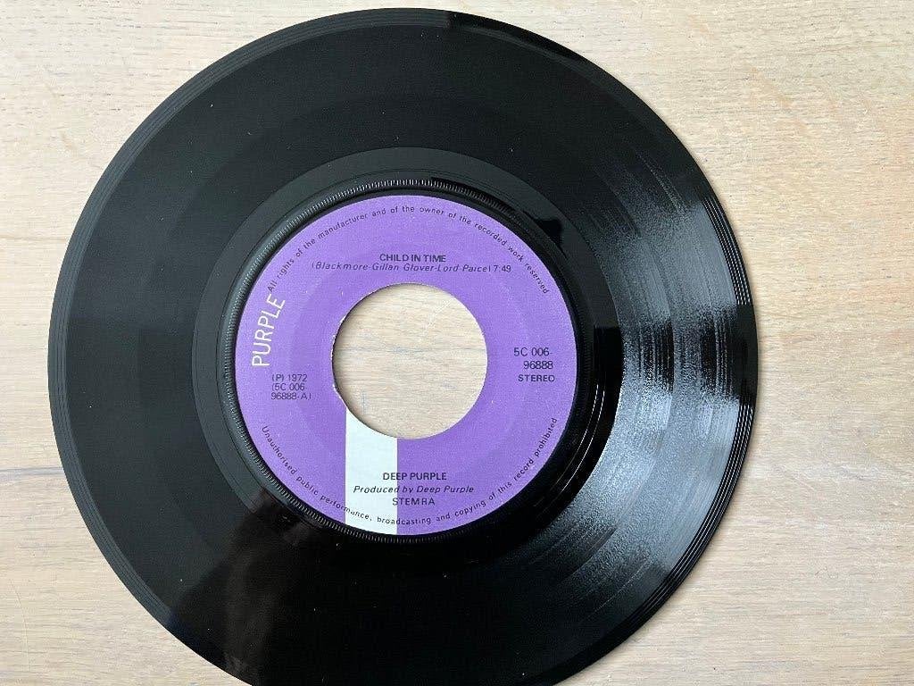 Deep Purple, Gebruikt, 7 inch, Ophalen of Verzenden, Beschermende buitenhoes