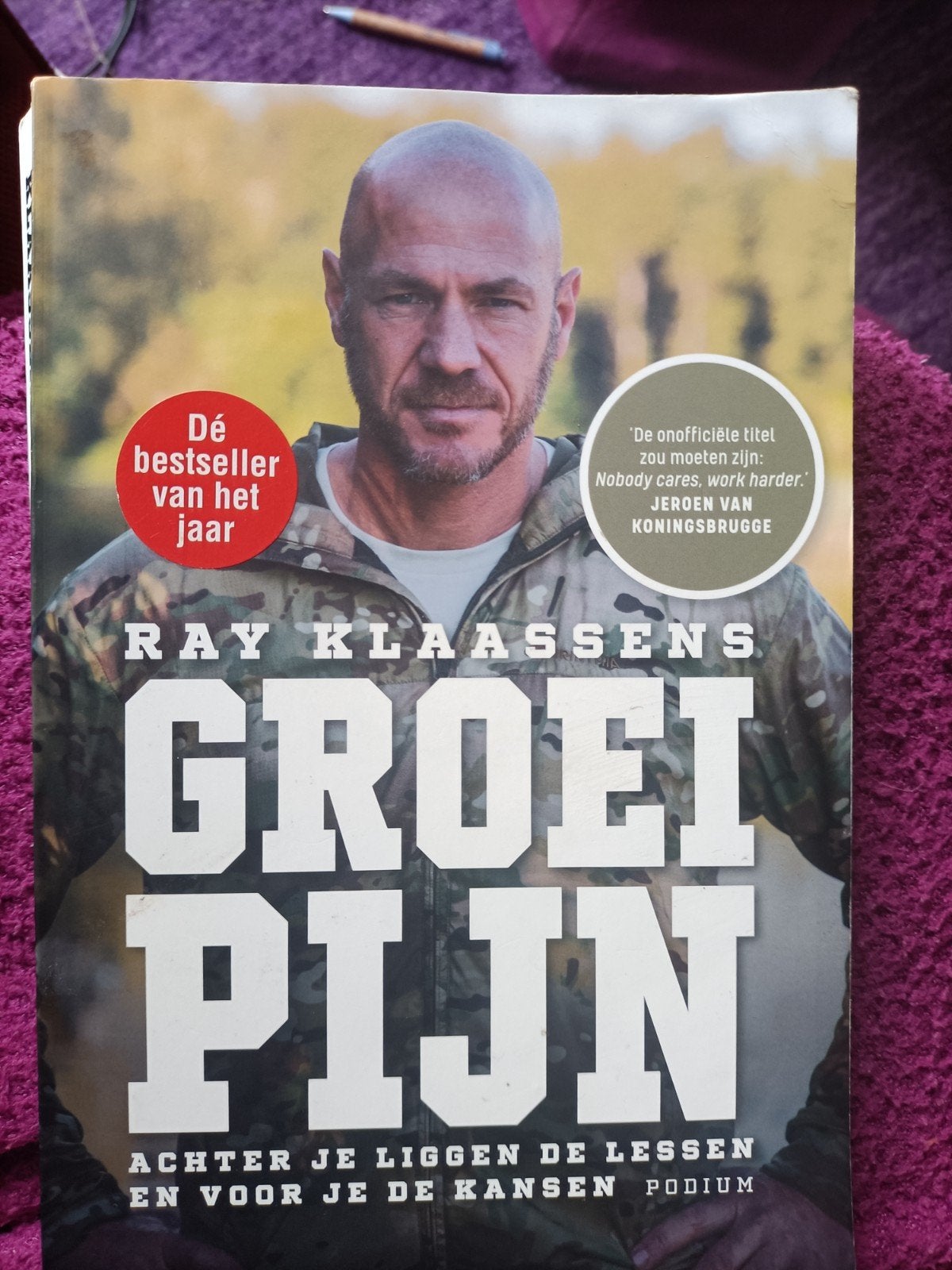 Groeipijn - Ray Klaassens (Boek), Ophalen of Verzenden, Gelezen, Ray Klaassens