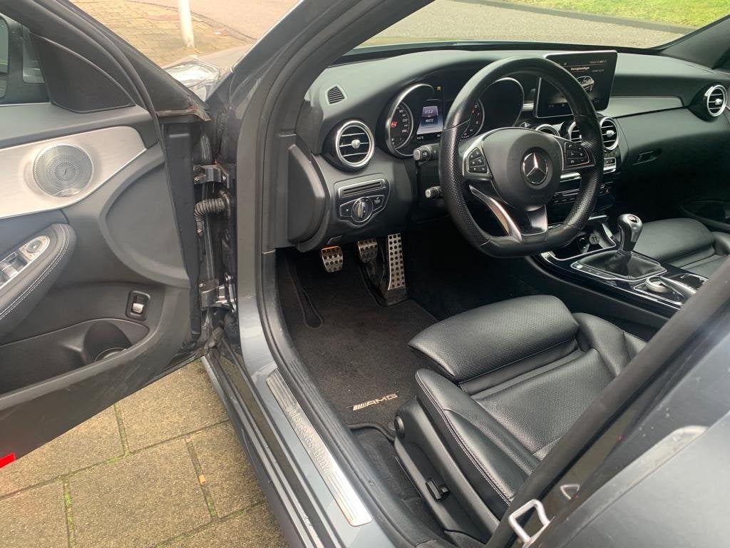 Mercedes-Benz C-Klasse C160 1.6 95KW 2017 Grijs, Auto's, Mercedes-Benz, Particulier, C-Klasse, Benzine, C, Sedan, Handgeschakeld