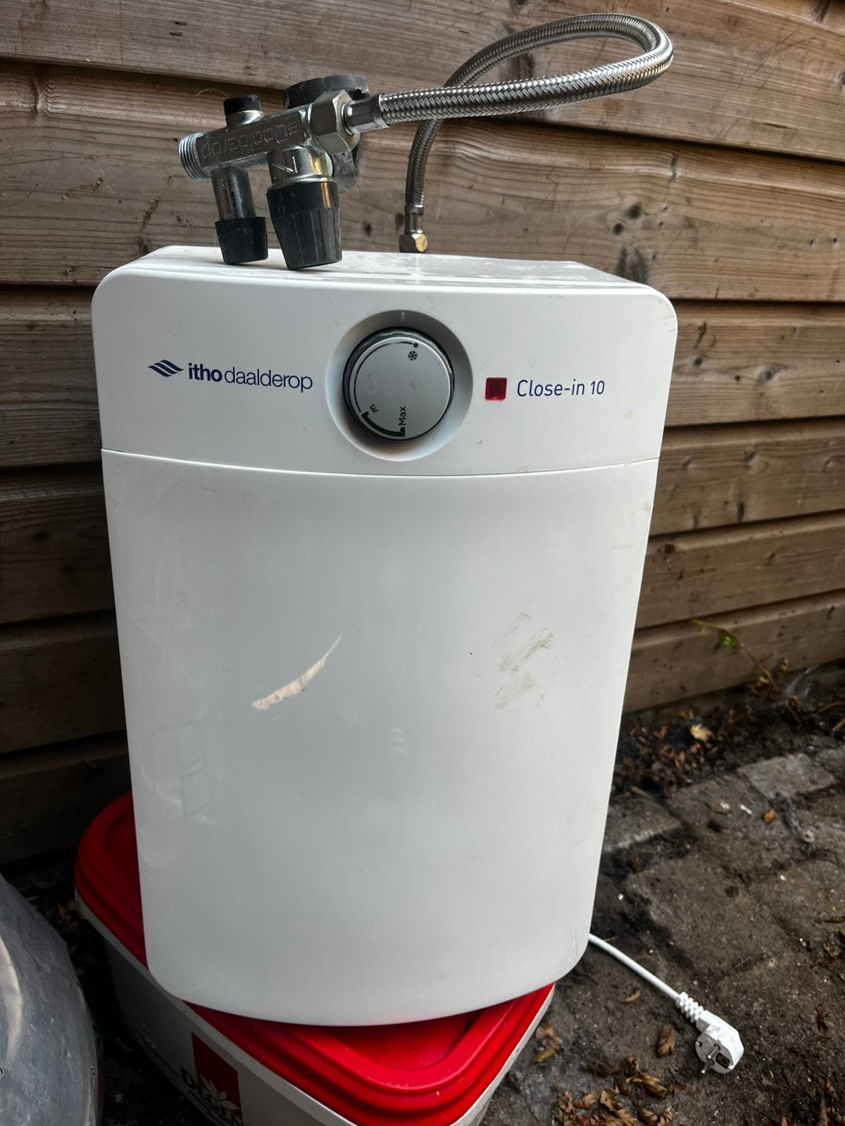 Itho daalderop boiler close-in 10 L, Ophalen, Aardgas, Boiler, Zo goed als nieuw