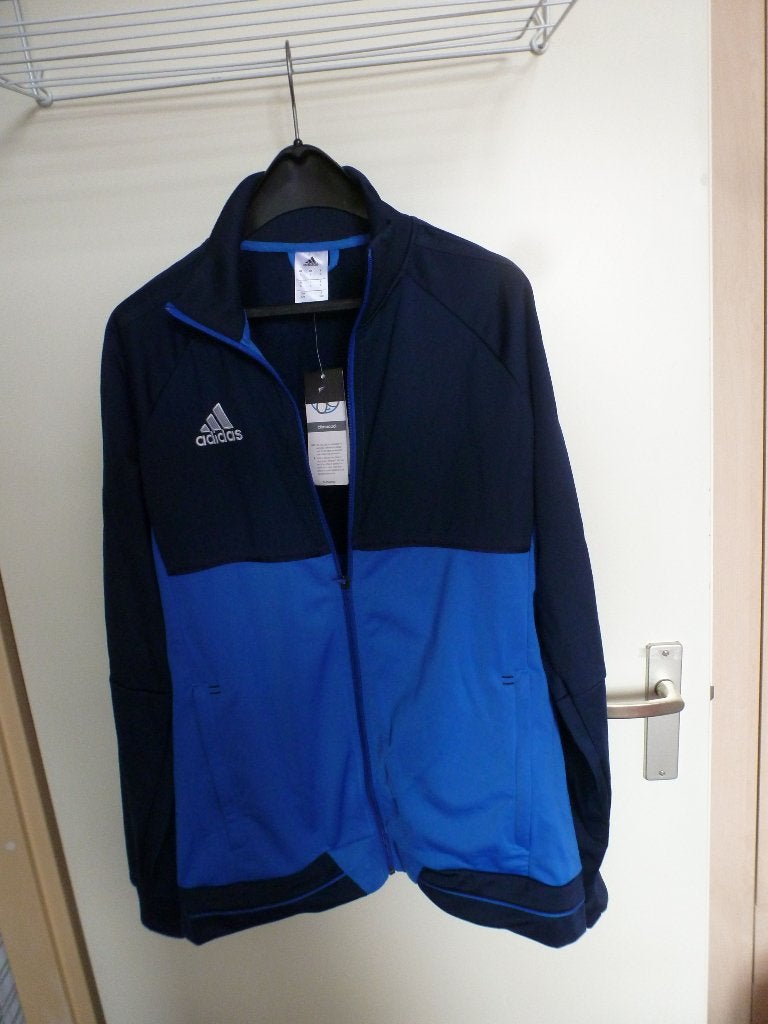 CLIMACOOL sportvest ADIDAS blauw kobalt 44 -GRATIS zend, Maat 42/44 (L), Nieuw, Fitness of Aerobics, Verzenden