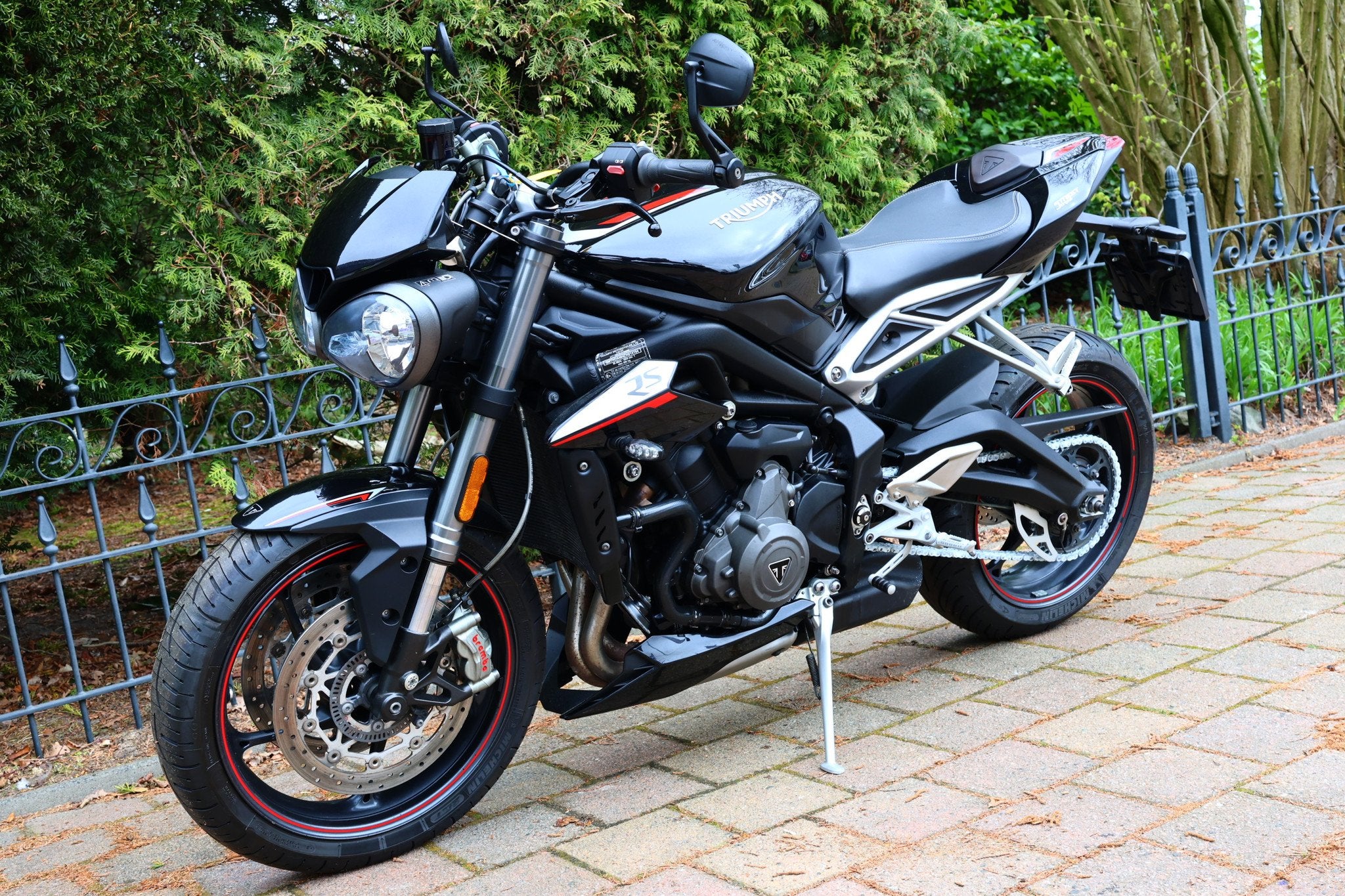 Triumph STREET TRIPLE 765 RS ABS EDITION (bj 2017), Motoren, Motoren | Triumph, Bedrijf, Sport, 765 cc, Meer dan 35 kW