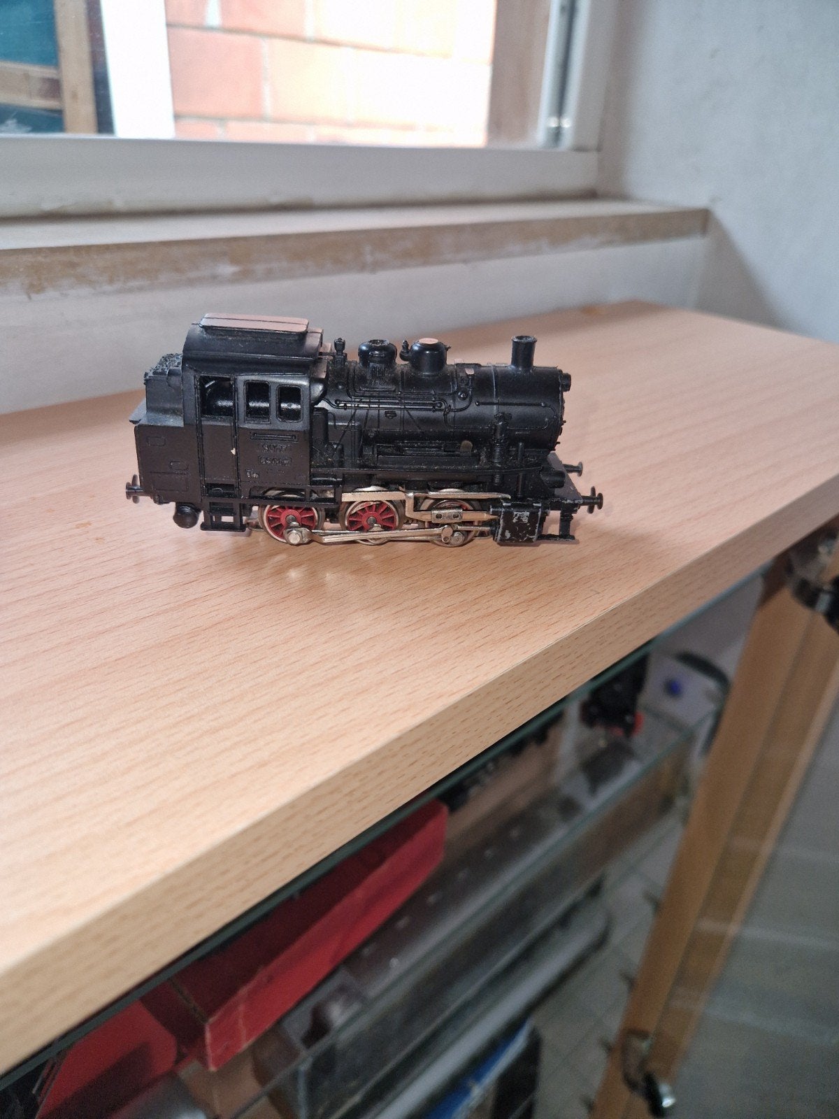 MÄRKLIN H0 DB BR 89 (3000) – STOOMLOCOMOTIEF
 Klassieke, Wisselstroom, Gebruikt, Locomotief, Ophalen of Verzenden