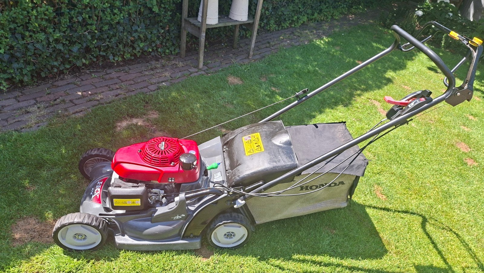 Honda hrx 476 hydrostatic uit 2017., Tuin en Terras, Grasmaaiers, Zo goed als nieuw, Benzine-grasmaaier, 50 cm of meer, Cirkelmaaier