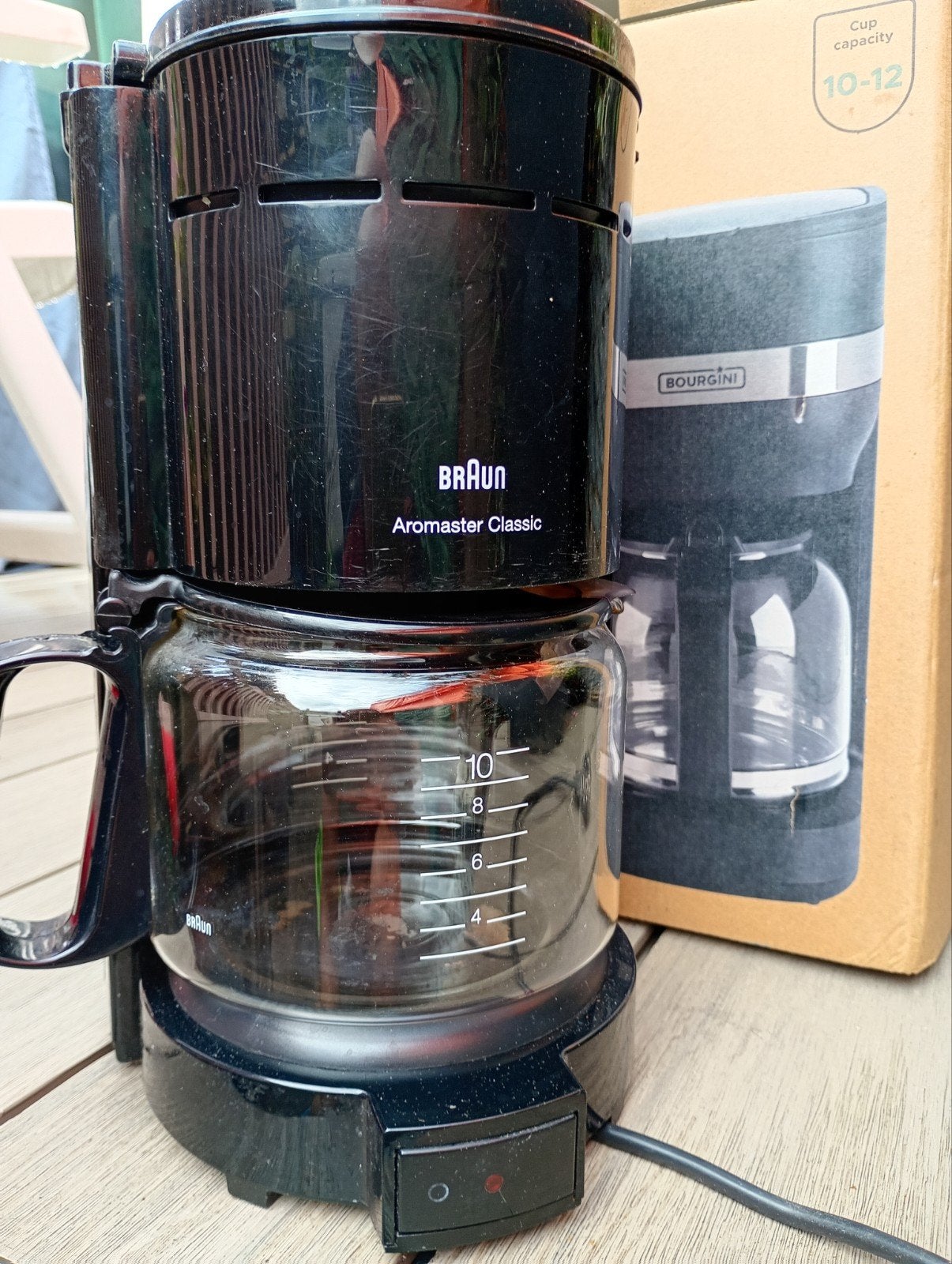 Braun Aromaster Classic Koffiezetapparaat - Werkt prima!, Ophalen, Gebruikt, 10 kopjes of meer, Koffiemachine