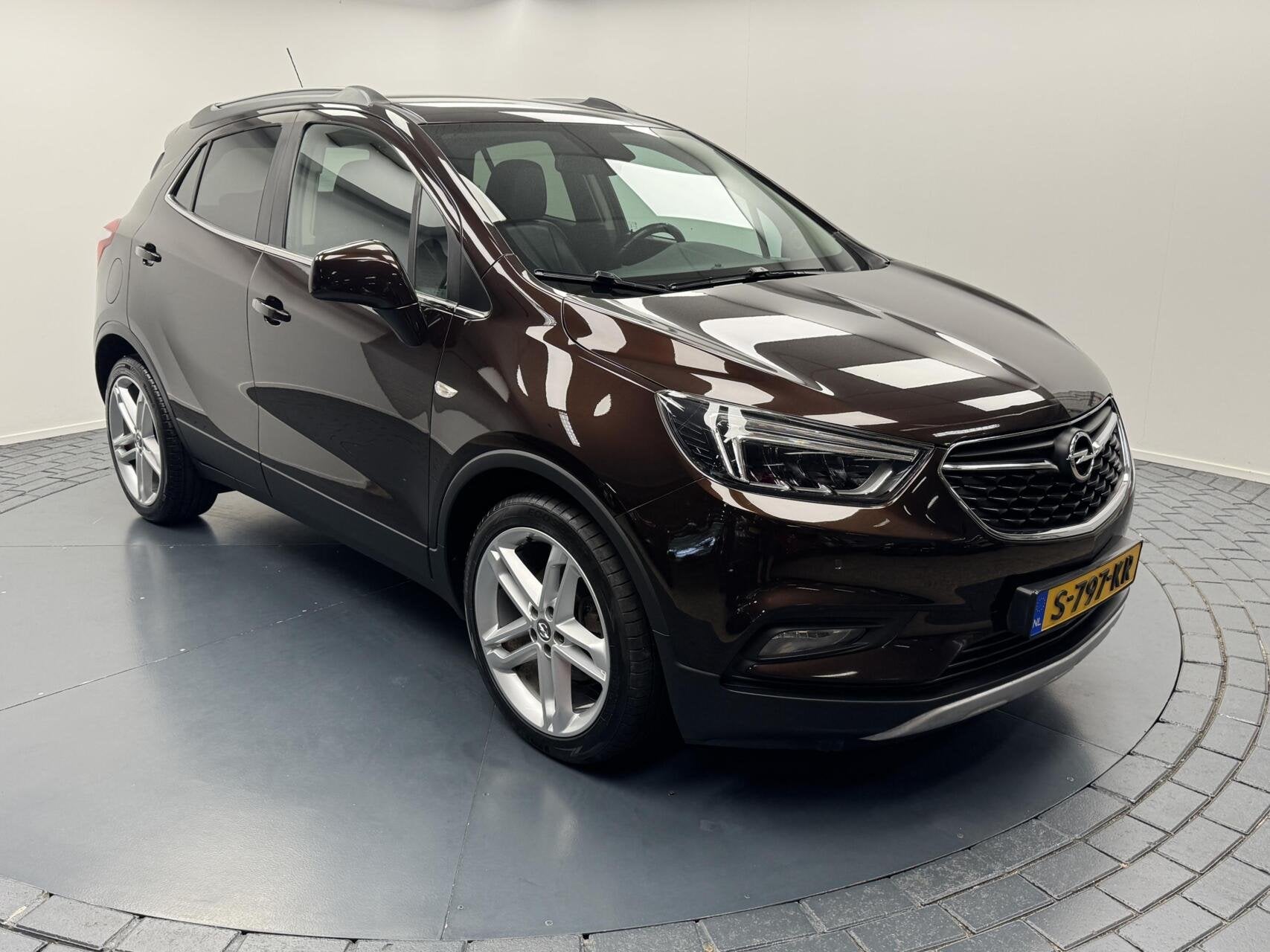 Opel Mokka X 1.4i Turbo Navigatie-Cr.contr-Clima-Carplay-Cam, Voorwielaandrijving, Gebruikt, Leder, Handgeschakeld